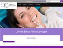 Tablet Screenshot of dentalportacorretger.com